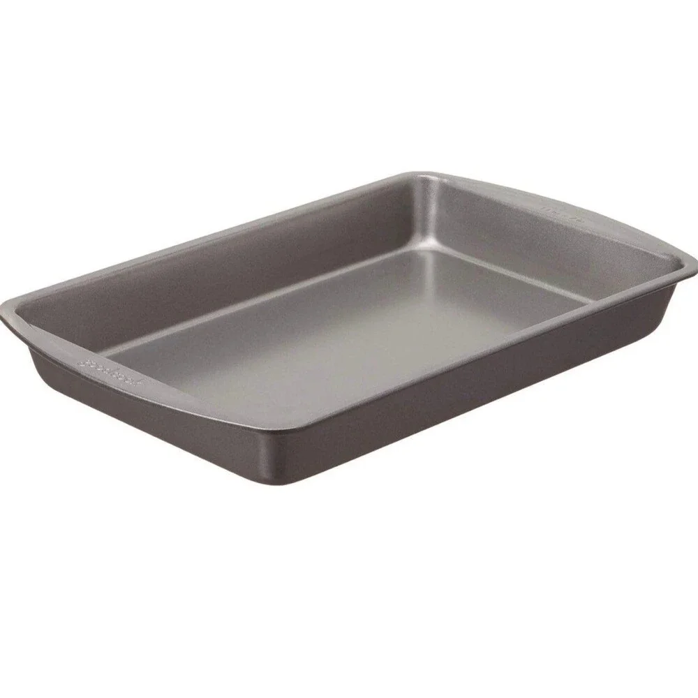 Good Cook Everyday Baking Pan with Scratch-Resistant Metal-Utensil Safe